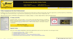 Desktop Screenshot of burstelectronics.com